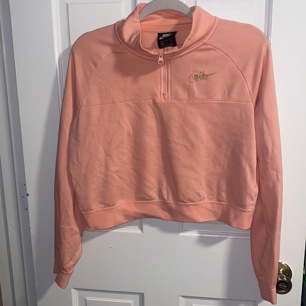 Nike Salmon w/gold Nike Print.